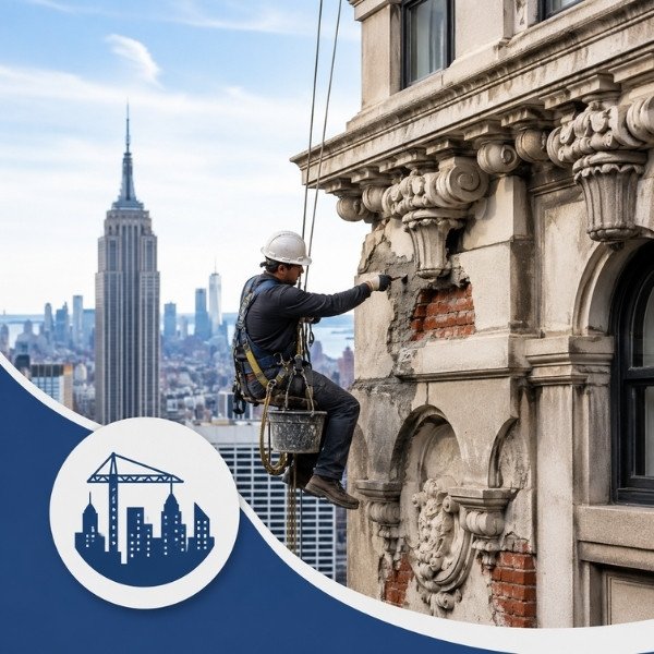 Building restoration in the city